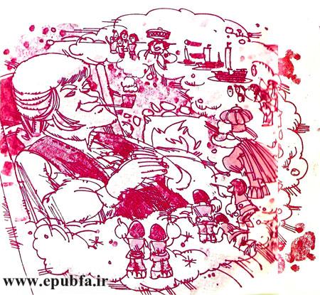 کتاب قصه کودکانه گالیور در جزیره کوتولهها - سفرهای گالیور-آرشیو قصه و داستان قدیمی ایپابفا
